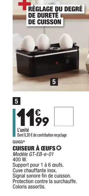 ALDI Cuiseur à oeufs offre