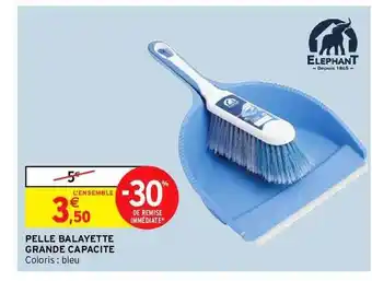 Intermarché Pelle Balayette Grande Capacité offre