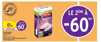 Intermarché Riz Basmati Saint éloi offre