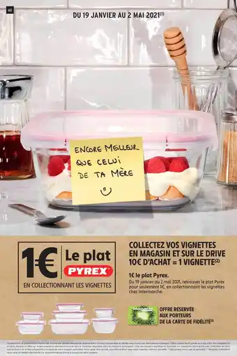 Intermarché Le Plat Pyrex offre