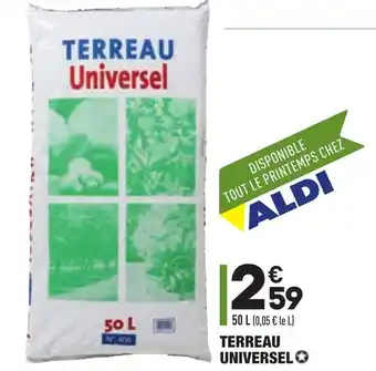 ALDI Terreau Universel offre