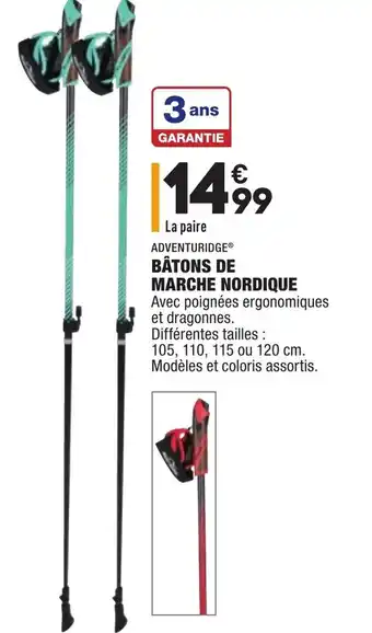 ALDI Bâtons De Marche Nordique offre