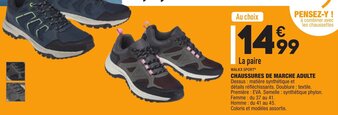 ALDI Chaussures De Marche Adulte offre