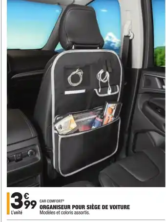 ALDI Organiseur Pour Siège De voiture offre