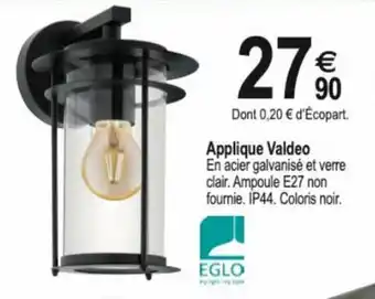 Tridôme Applique valdeo offre