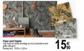 Tridôme Papier peint végétal offre