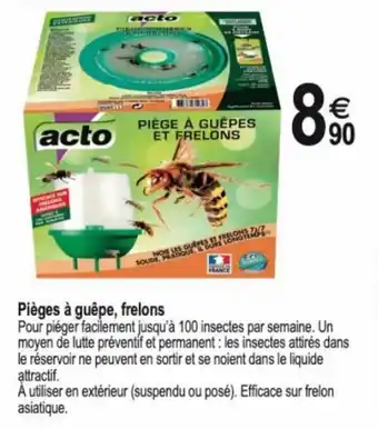 Pièges à guêpe, frelons