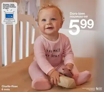 Zeeman Dors-bien nouveau-né offre