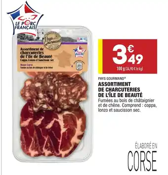 ALDI Assortiment De Charcuteries De l'île De beauté offre