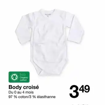 Zeeman Body croisé offre