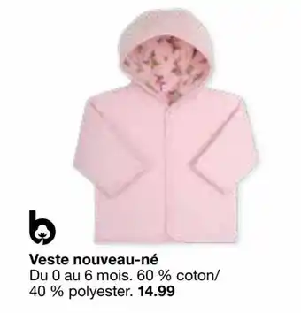Zeeman Veste nouveau-né offre