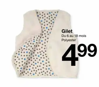 Zeeman Gilet offre