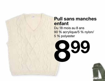 Zeeman Pull sans manches enfant offre