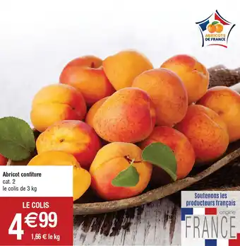 Cora x Carrefour Abricot confiture offre