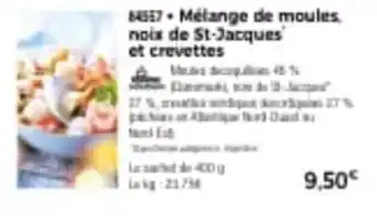Thiriet Mélange de moules offre