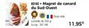 Thiriet Magret de canard du sud-ouest offre