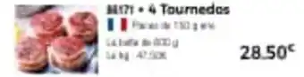 Thiriet 4 tournedos offre