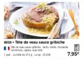 Thiriet Tête de veau sauce gribiche offre