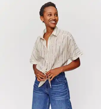 Chemise Ă nouer femme