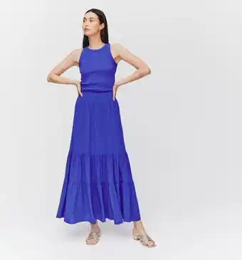 Promod Longue jupe volantée femme offre