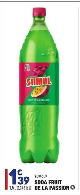 ALDI Soda Fruit De La Passion Sumol offre