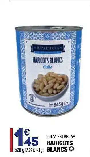 ALDI Haricots Blancs Luiza Estrela offre