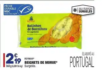 Beignets De Morue Reymar