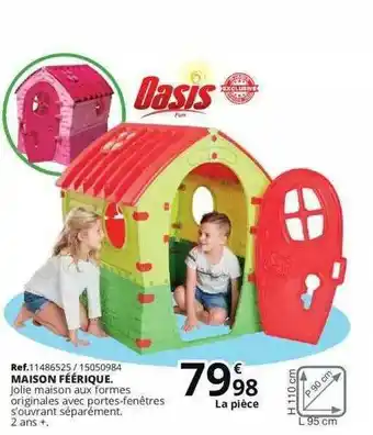 Maxi Toys Maison Féérique offre