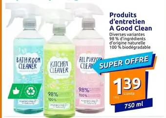 Produits d'Entretien A Good Clean