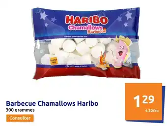 Action Barbecue Chamallows Haribo offre