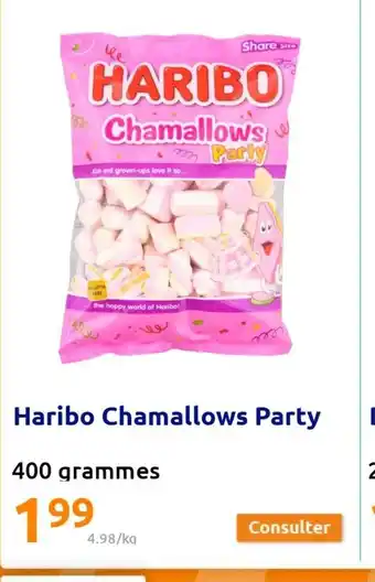 Action Haribo Chamallows Party offre