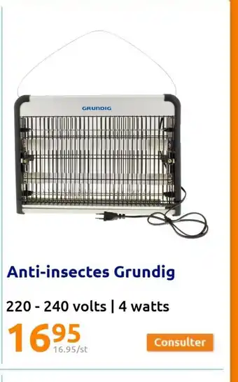 Action Anti-Insectes Grundig offre
