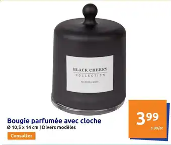 Action Bougie Parfumée Avec Cloche offre