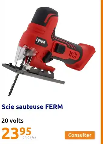 Scie Sauteuse Ferm 20 Volts