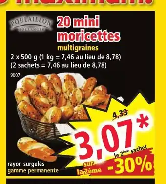 Norma 20 Mini Moricettes offre