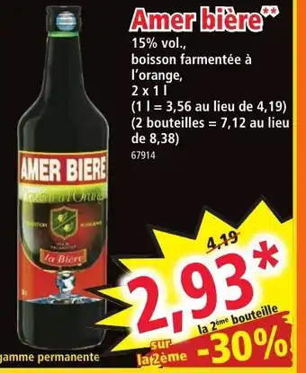 Norma Amer Bière offre
