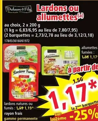 Lardons Ou Allumettes