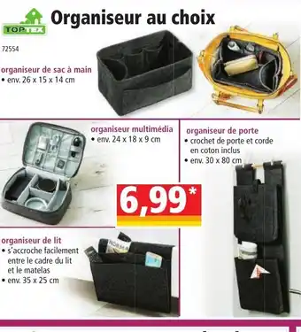 Organiseur Au Choix