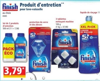 Norma Finish Produit d'Entretien offre