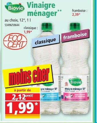 Norma Vinaigre ménager offre