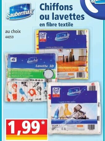 Chiffons Ou Lavettes
