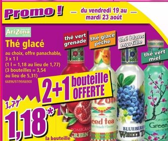 Norma Arizona Thé Glacé offre