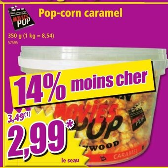 Norma Pop-Corn Caramel offre