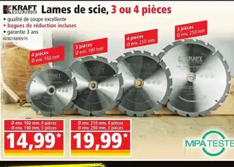 Norma Lames de Scie offre