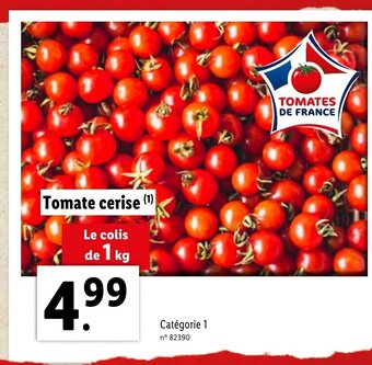 Lidl Tomate Cerise offre