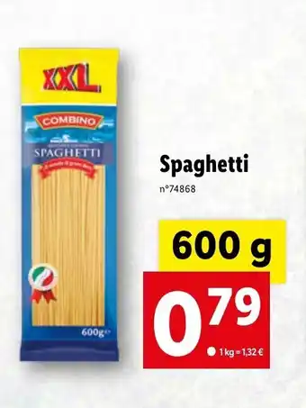 Lidl Spaghetti offre