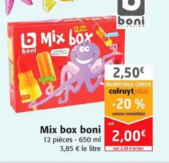 Colruyt Mix box boni offre