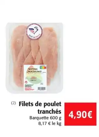 Colruyt Filets de poulet tranchés offre