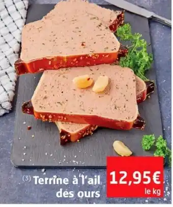 Colruyt Terrine à l'ail des ours offre