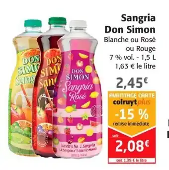 Colruyt Sangria Don Simon offre